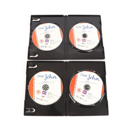 DVD-Box Brittiska P�rlor - Dear John - The Complete Collection - 4 skivor