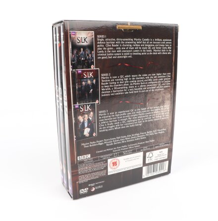 DVD-Box - Silk - S�song 1-3 - 6 skivor