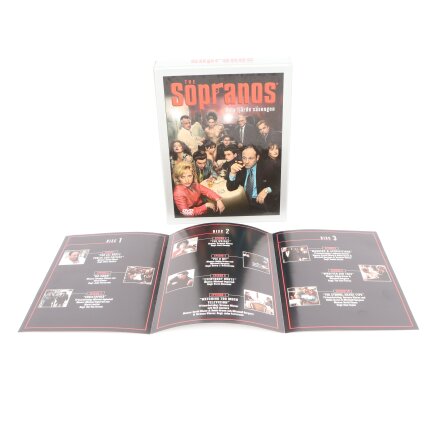DVD-Box - The Sopranos - S�song 4 - 4 skivor