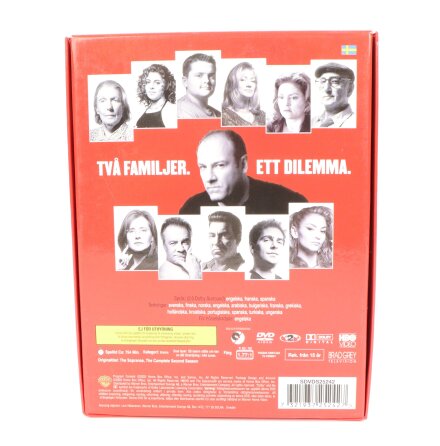 DVD-Box - The Sopranos - S�song 2 - 4 skivor