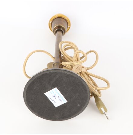 Paramount Exports - Bordslampa med sk�rm i Plyschtyg 