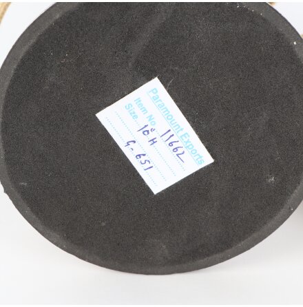 Paramount Exports - Bordslampa med sk�rm i Plyschtyg 