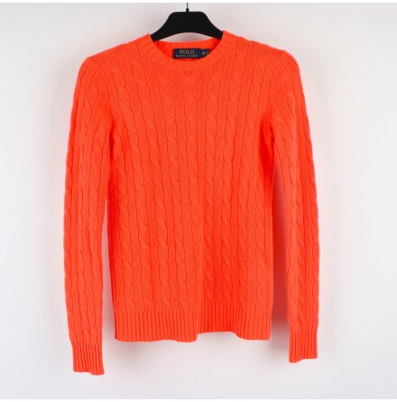 Ralph Lauren - Finstickad trja med fltmnster - stl. XS