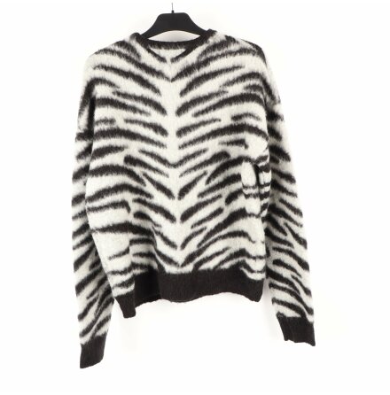 NA-KD - Stickad zebra randig trja - stl. L