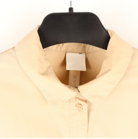 H&amp;M - Beige skjortkl�nning - stl. XS