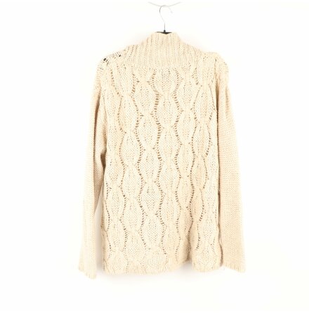 H&amp;M - Vaniljvit stickad trja - Stl. M