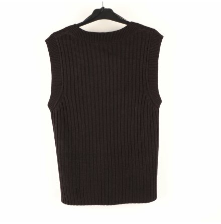 H&amp;M Divided - Svart stickad slipover - stl. S