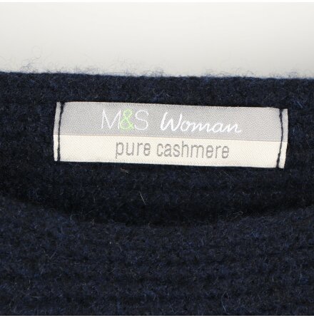 M&amp;S Woman - Ribbstickad trja - stl. M/L