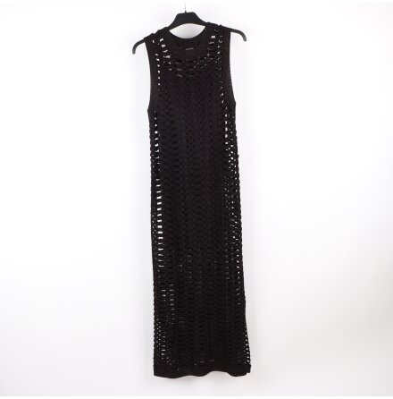 H&amp;M - Svart virkad kl�nning