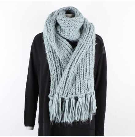 Carin Wester - Turkos stickad halsduk