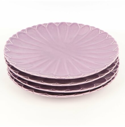 Gerbera - 4 st tallrikar