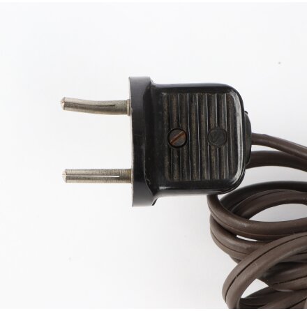 Bordslampa utan sk�rm i metall och tr�