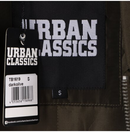 Urban Classics - Bomberjacka - Dark olive - stl. S