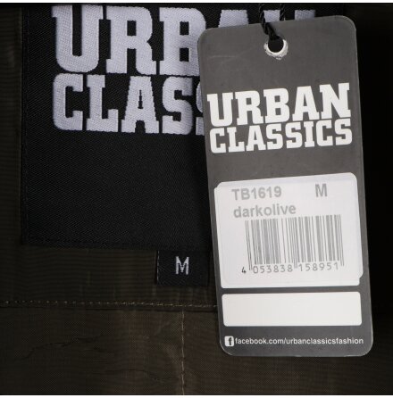 Urban Classics - Bomberjacka - Dark olive - stl. M
