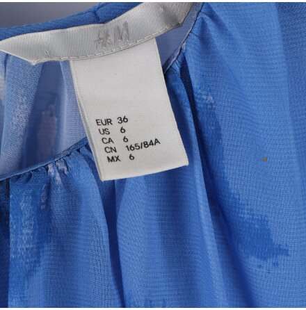 H&amp;M - Kl�nning - Bl� - stl. 36