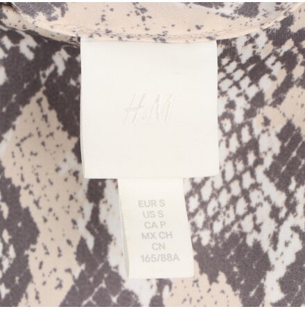 H&amp;M - Kl�nning - Ormskinnsm�nster - stl. S