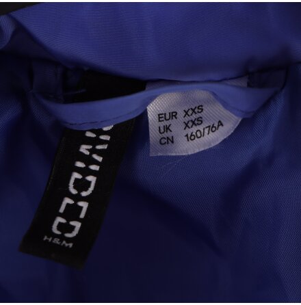 H&amp;M - Bl� jacka - stl. XXS