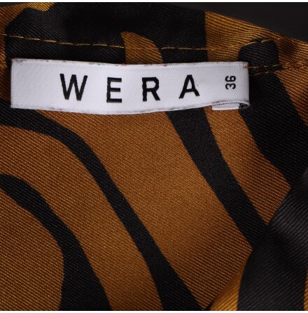 Wera - Zebram�nstrad skjorta - Stl. 36