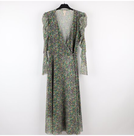 H&amp;M - Omlott kl�nning med blommor - stl. L 
