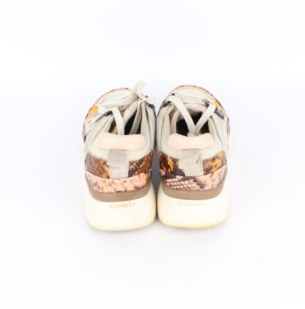 Uterq�e - Sneakers med ormskinnsdetaljer - stl. 37