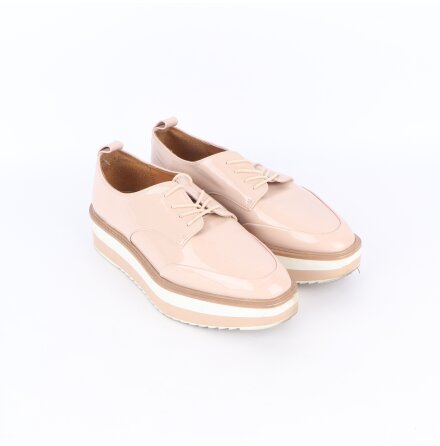 Zara - Ljusrosa lackskor - stl. 36