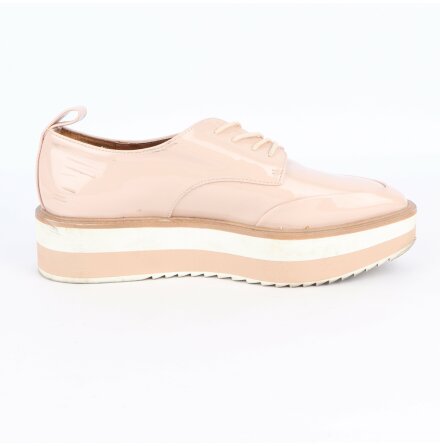 Zara - Ljusrosa lackskor - stl. 36