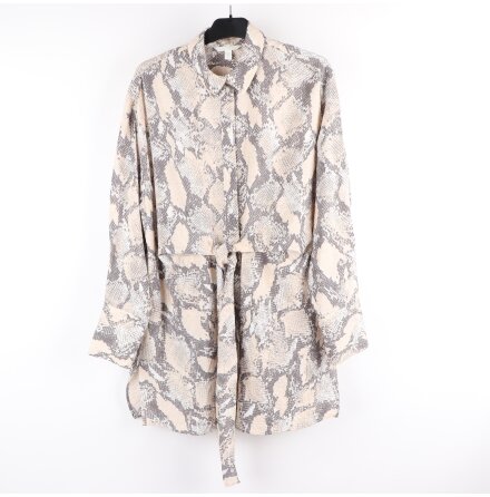 H&amp;M - Ormskinnsm�nstrad skjorta - Stl. S