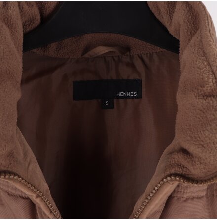 H&amp;M - Brun Jacka med l�stagbara �rmar - Stl. S