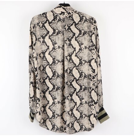 By Malene Birger - Blus med ormskinnsmnster - stl. 38