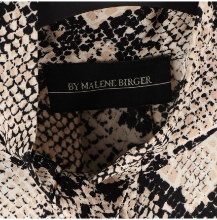 By Malene Birger - Blus med ormskinnsmnster - stl. 38