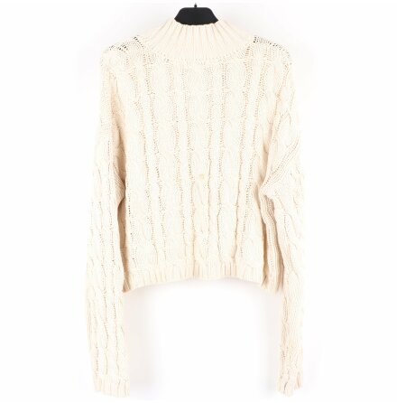 NA-KD - Off-White Stickad trja - stl. M