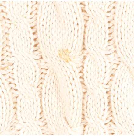 NA-KD - Off-White Stickad tr�ja - stl. M