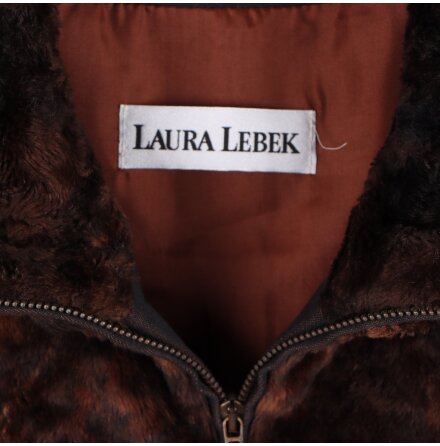 Laura Lebek - Svart/Brun V�stjacka - Stl. 40