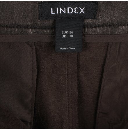 Lindex - Byxor i skinnimitation - stl. 36