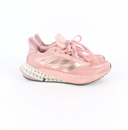 Adidas - Rosa sneakers med silverdetaljer - stl. 38