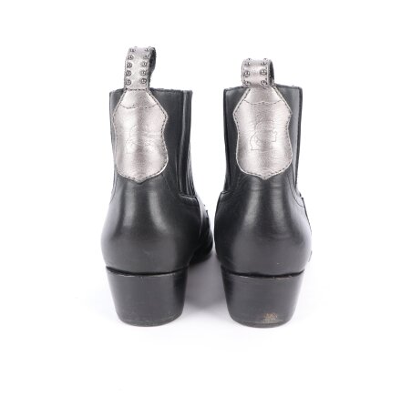 Karl Lagerfeld - St�vletter med silverf�rgad detalj 