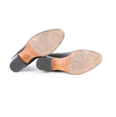 Karl Lagerfeld - St�vletter med silverf�rgad detalj 