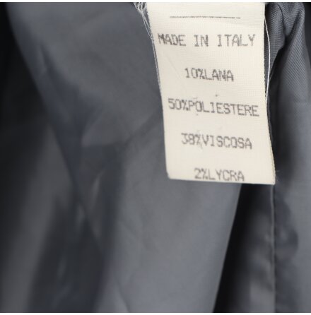 L�ng gr� kavaj - Stl. 38