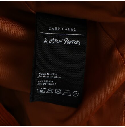 &amp; Other Stories - Care Label Collection - Manchesterkavaj/Jacka - stl. 34