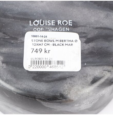 Louise Roe Copenhagen - Bertha - Stensk�l med lock 