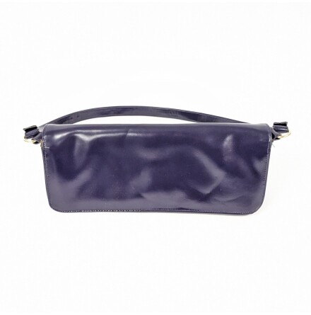 Dark Indigo Axelv�ska med tre ytterfickor