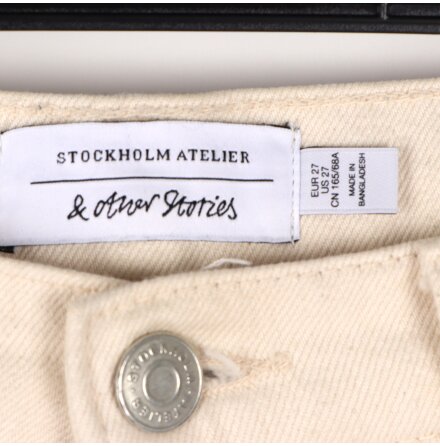 &amp; Other Stories - Beige Jeans - stl. 38 (US 27 Inch)