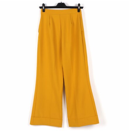 Zara basic - Saffransgula Byxor - stl. S