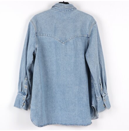 H&amp;M - Jeansskjorta med knppning - stl. S