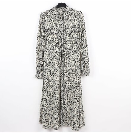 Arket - Blommnstrad skjortdress - stl. 36