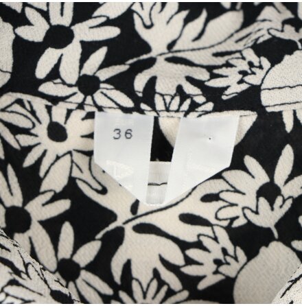 Arket - Blommnstrad skjortdress - stl. 36
