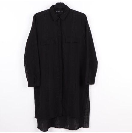 Zara - Svart l�ngskjorta - stl. M