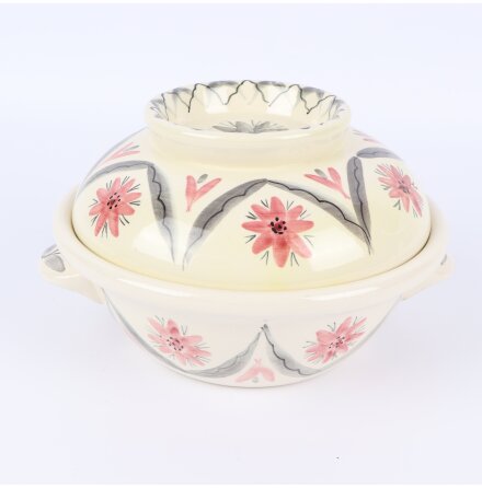 JIE Gantofta - Karott med lock - Handm�lad - 60cl