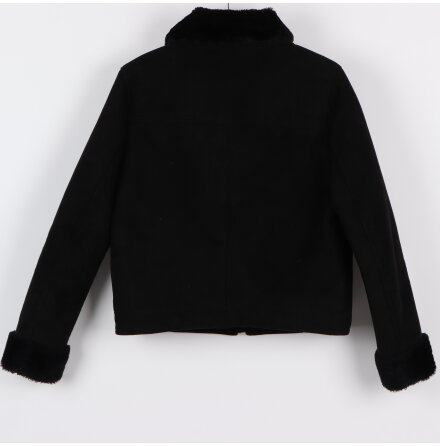 H&amp;M - Fodrad bikerjacka - stl. 40