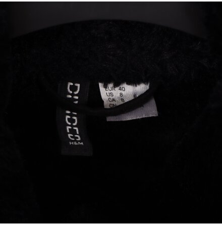 H&amp;M - Fodrad bikerjacka - stl. 40